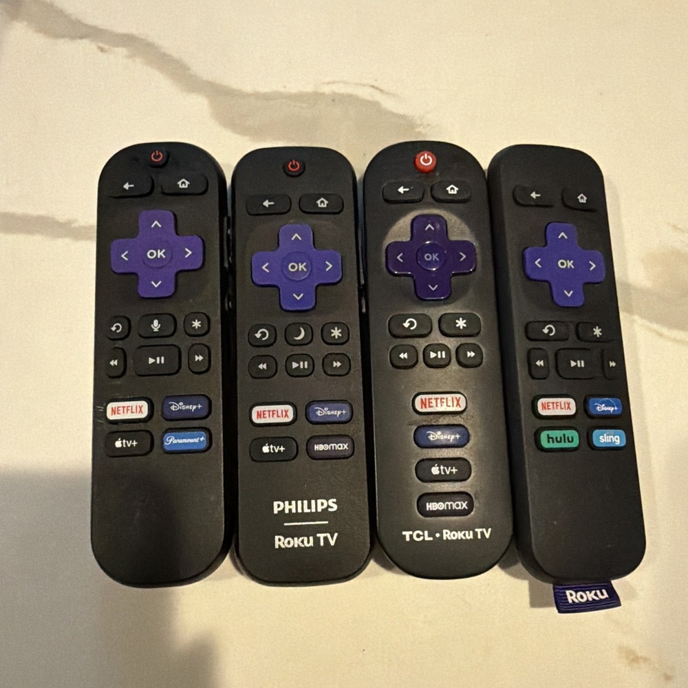 Lot of 14 TV Streaming Remotes Roku Amazon Sony Vizio Philips GE UNTESTED - Picture 4 of 15